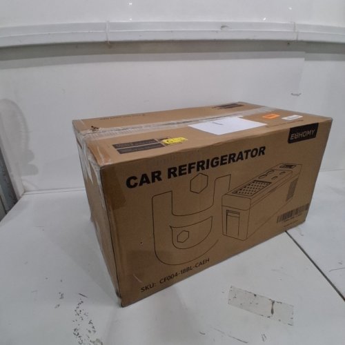 EUHOMY PORTABLE CAR REFRIGERATOR WITH APP CONTROL - 18L - 12V - FROM -4° TO 68°F - BLACK/GREY (MODEL: CFC-18 / CF004-18BL-CAEH) image 8