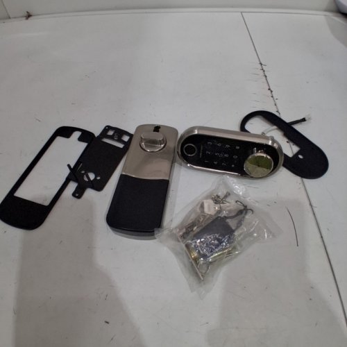 SMONET SMART LOCK FINGERPRINT ELECTRONIC DEADBOLT DOOR LOCK WITH KEYPAD BLUETOOTH - SILVER (MODEL: SMUS-ZNS-Y001-SIL-KIT) image 4