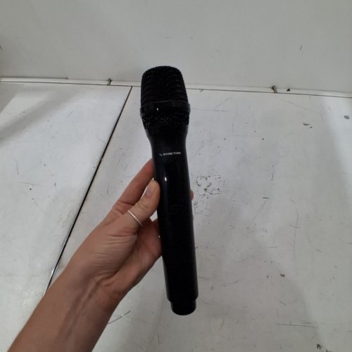 SOUND TOWN WIRELESS METAL HANDHELD MICROPHONE WITH 8 CHANNELS FOR THE SWM15-MAX & SWM16-MAX SYSTEMS - BLACK image 3