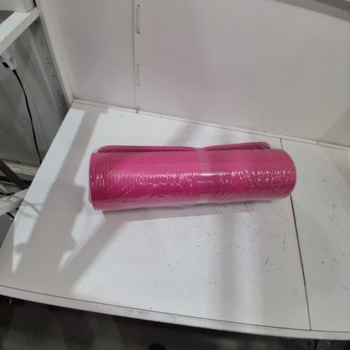 AMAZON BASICS EXTRA THICK YOGA MAT - 74" X 24" X 0.5" - PINK image 2