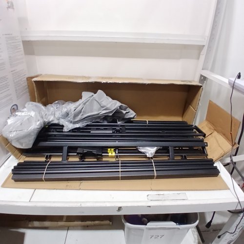 ZINUS METAL BOX SPRING FRAME WITH COVER - KING - BLACK (MODEL: ZU-ABS-5KS) image 2