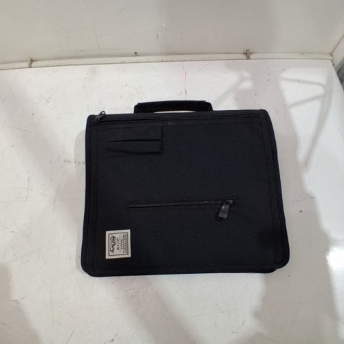 HILROY DOUBLE BOOSTER D-RING ZIPPER BINDER WITH MULTIPLE POCKETS & PEN HOLDERS - 2" - BLACK (MODEL: 4304982) image 3