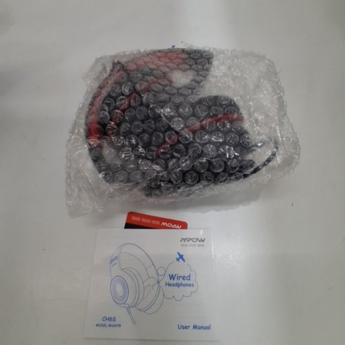 MPOW KIDS WIRED HEADPHONES - RED/BLACK-MODEL#BH297B image 2