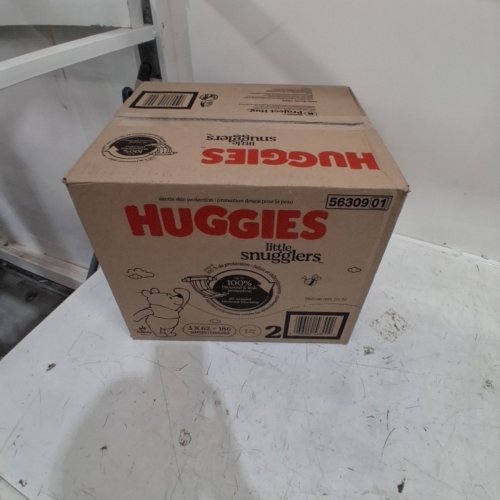 186PK HUGGIES LITTLE SNUGGLERS - SIZE 2 - 12LB TO 18LB - DISNEY WINNIE THE POOH image 2