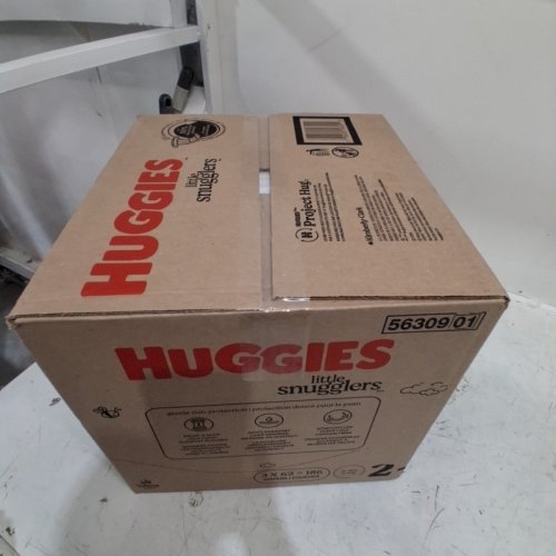 186PK HUGGIES LITTLE SNUGGLERS - SIZE 2 - 12LB TO 18LB - DISNEY WINNIE THE POOH image 3