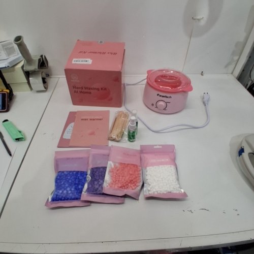 IFANZETECH HARD WAXING KIT WITH WAX WARMER FOR HAIR REMOVAL - PINK (MODEL: RH008) image 3
