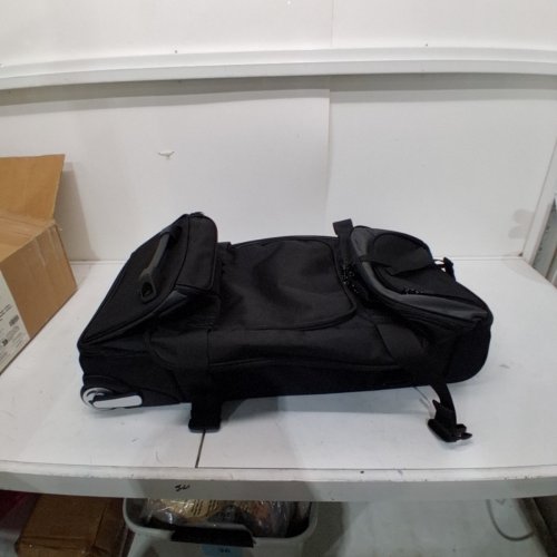 AMAZON BASICS RIPSTOP ROLLING TRAVEL DUFFLE BAG - 30" - BLACK image 2