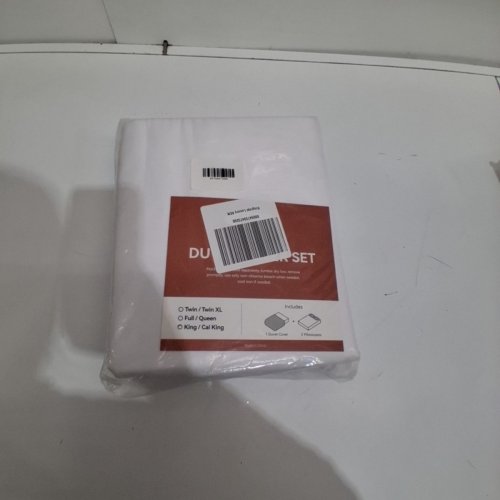 HITIME DUVET COVER SET - KING - WHITE image 2