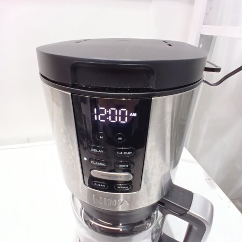 NINJA XL PROGRAMMABLE DIGITAL COFFEE MAKER - 14 CUP CARAFE - BLACK/STAINLESS STEEL - (MODEL: DCM200C) image 2