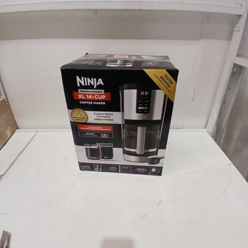 NINJA XL PROGRAMMABLE DIGITAL COFFEE MAKER - 14 CUP CARAFE - BLACK/STAINLESS STEEL - (MODEL: DCM200C) image 6