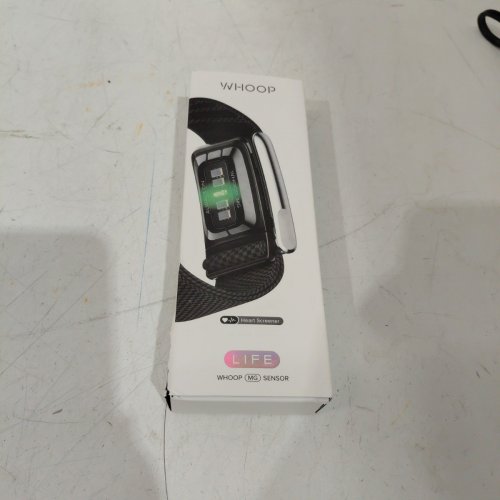 WHOOP LIFE BLOOD PRESSURE INSIGHTS, ACTIVITY TRACKING, IRREGULAR HEART RHYTHM NOTIFICATIONS HEALTH & FITNESS TRACKING BAND- BLACK/SILVER (MODEL: WS50) image 4