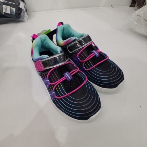 GIRL'S ATHLETIC WORKS LIGHT-UP SHOES - 1 - BLACK / MULTICOLOUR (STYLE: 66MINAW24) image 3