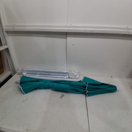 AMMSUN PORTABLE UMBRELLA WITH STAND - 6.5FT - TURQUOISE (MODEL:AM76008-SPORT) image 3