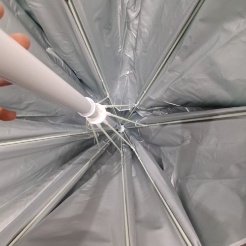 AMMSUN PORTABLE UMBRELLA WITH STAND - 6.5FT - TURQUOISE (MODEL:AM76008-SPORT) image 5