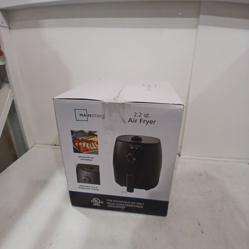 MAINSTAYS COMPACT AIR FRYER - NON-STICK DISHWASHER SAFE FRYER - 2.2QT - 1150W - BLACK (MODEL: MS631000756422) image 7