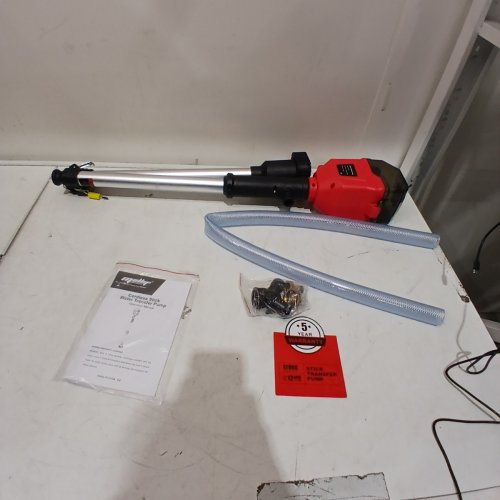 MELLIF CORDLESS STICK WATER TRANSFER PUMP *TOOL ONLY* - COMPATIBLE WITH 18V DEWALT BATTERIES - 12GPM - 3/4" OUTLET - RED/BLACK (MODEL: MFSTP001) image 2