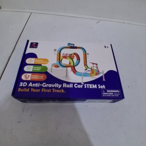 115PC HAHALAND 3D ANTI-GRAVITY RAIL CAR STEM SET - AGES 3-8 - MULTICOLOURED image 4
