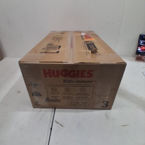 168PK HUGGIES LITTLE MOVERS DISPOSABLE BABY DIAPERS - SIZE 3 (16-26LBS) - DISNEY MICKEY MOUSE image 3