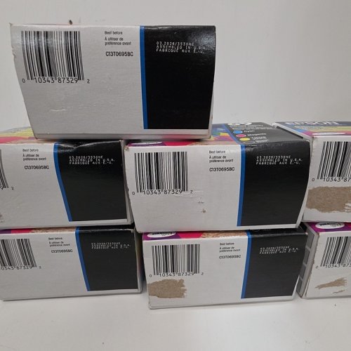 7 *EXPIRED* EPSON 69 DURABRITE ULTRA STANDARD CAPACITY INK CARTRIDGES FOR SELECT EPSON STYLUS AND WORKFORCE PRINTERS - BLACK, CYAN, YELLOW, MAGENTA (MODEL: T069120-BCS) image 2