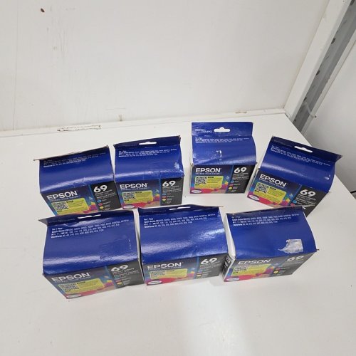 7 *EXPIRED* EPSON 69 DURABRITE ULTRA STANDARD CAPACITY INK CARTRIDGES FOR SELECT EPSON STYLUS AND WORKFORCE PRINTERS - BLACK, CYAN, YELLOW, MAGENTA (MODEL: T069120-BCS) image 5