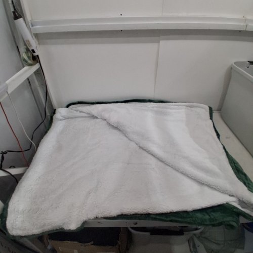 ULTRA‑COZY PREMIUM FLANNEL & SHERPA ELECTRIC HEATED BLANKET - FULL - GREEN (MODEL: HB7284D4) image 3