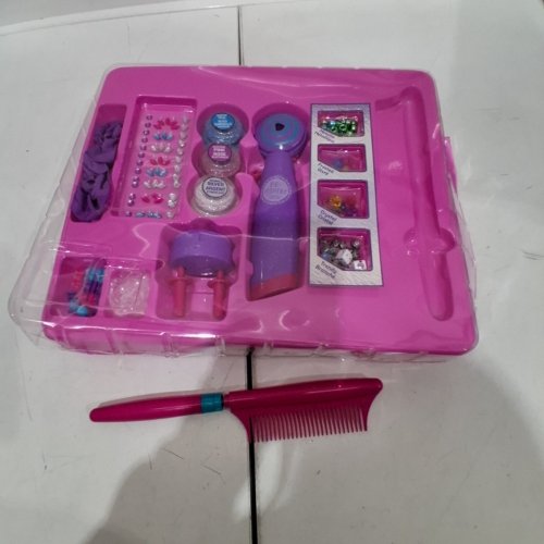 CRA-Z-ART BE INSPIRED BRAID, BEAD & TWIST HAIR SALON KIT - PURPLE/ULTICOLOURED (ITEM: 53374) image 4
