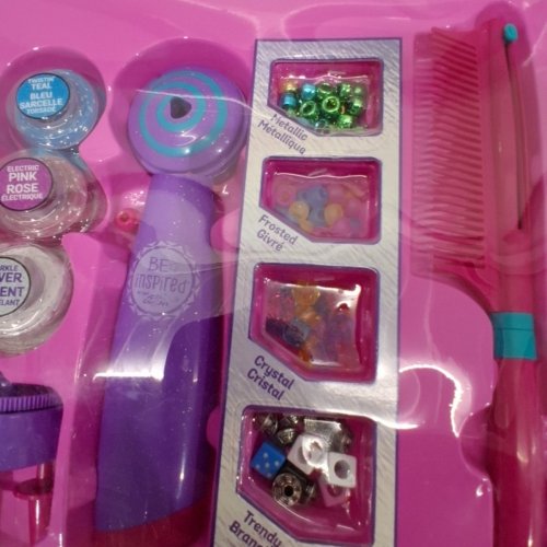 CRA-Z-ART BE INSPIRED BRAID, BEAD & TWIST HAIR SALON KIT - PURPLE/ULTICOLOURED (ITEM: 53374) image 6