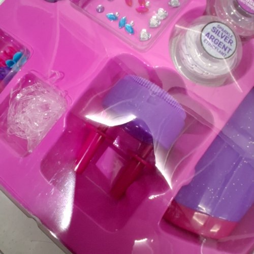 CRA-Z-ART BE INSPIRED BRAID, BEAD & TWIST HAIR SALON KIT - PURPLE/ULTICOLOURED (ITEM: 53374) image 10