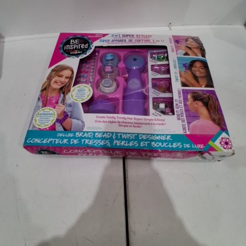 CRA-Z-ART BE INSPIRED BRAID, BEAD & TWIST HAIR SALON KIT - PURPLE/ULTICOLOURED (ITEM: 53374) image 11
