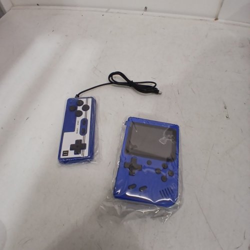 HANDHELD GAME CONSOLE, MINI ARCADE MACHINES BUILT-IN 400 CLASSICAL FC GAMES - BLUE image 2