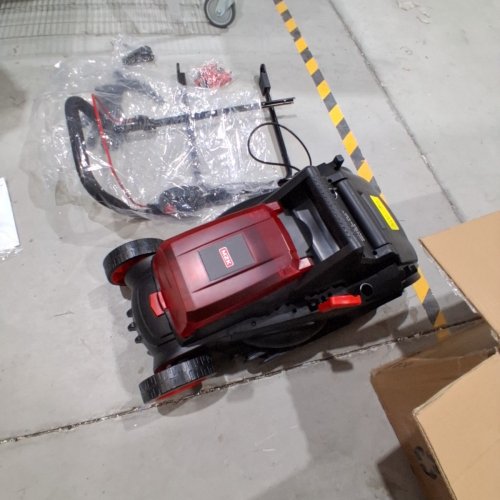 MZK CORDLESS ELECTRIC LAWN MOWER - 2X20V BATTERY - 13" - RED/BLACK (MODEL: ET1608) image 8