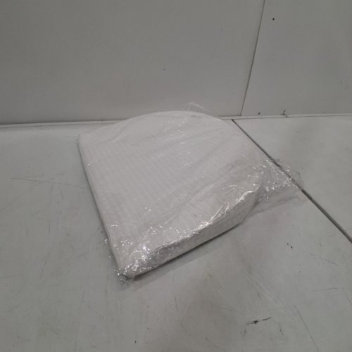MINI WEDGE MEMORY FOAM PREGNANCY BELLY SUPPORTING PILLOW - 12" X 15" - WHITE image 4