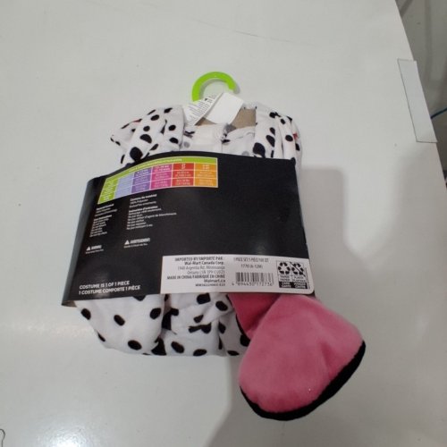 PALAMON DASHING DALMATIAN BABY COSTUME - 6-12 MONTHS - WHITE / BLACK (ITEM: 1770) image 3