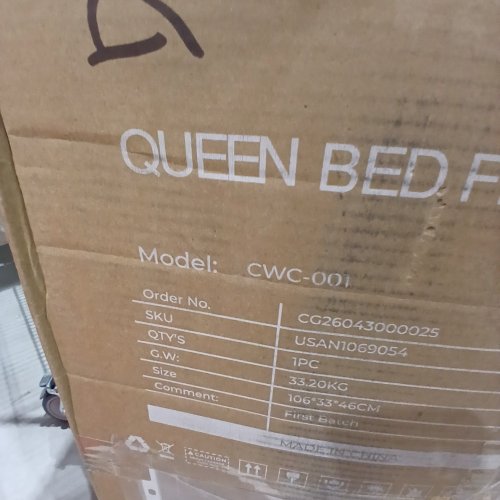 AIRFRAME CLOUD BEDFRAME - QUEEN -BEIGE MODEL: CWC-001) image 2