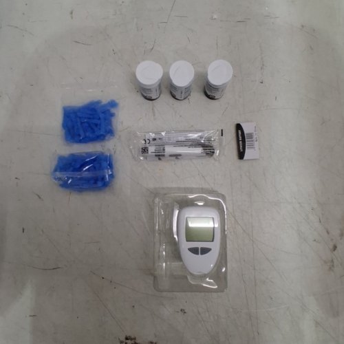 BLOOD GLUCOSE MONITOR KIT WITH METER, RECORD SHEET & BLOOD COLLECTION PEN - WHITE (MODEL: MT-BGM02) image 2