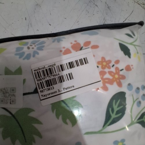 3PC NAYOROOM BOHO BEDDING SET WITH PILLOWCASES - KING - MULTICOLOURED / FLORAL (STYLE : 50773013) image 3