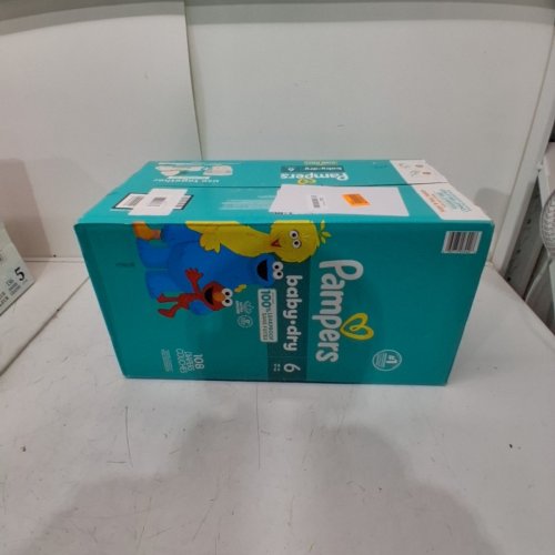 108PK PAMPERS ELMO BABY DRY DIAPERS - SIZE 6 image 2
