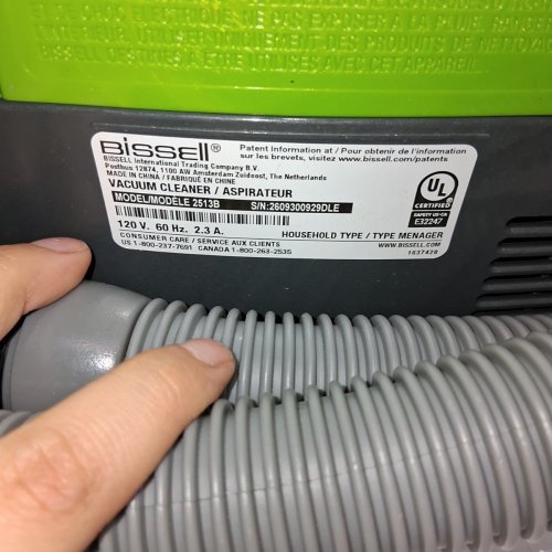 BISSELL LITTLE GREEN PROHEAT PORTABLE DEEP CLEANER/SPOT CLEANER WITH SELF-CLEANING HYDRORINSE TOOL - GREEN/GREY (MODEL : 2513B) image 10