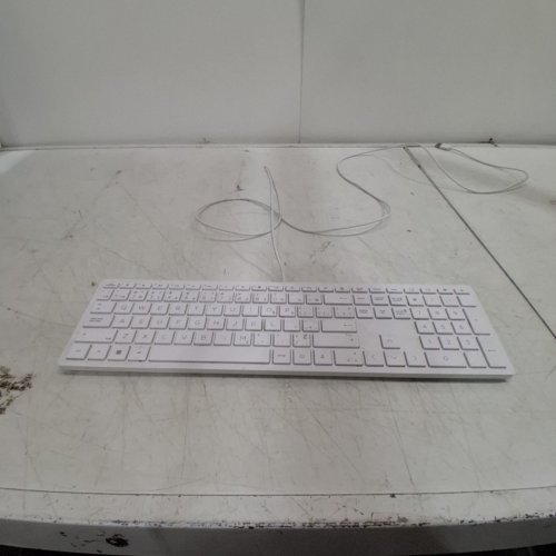 HP LIFESTYLE USB WIRED KEYBOARD - WHITE image 4