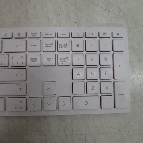 HP LIFESTYLE USB WIRED KEYBOARD - WHITE image 5