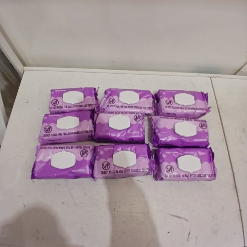 9PK AMAZON BASICS SENSITIVE BABY WIPES - 90 PER PACK (810 WIPES TOTAL) image 2