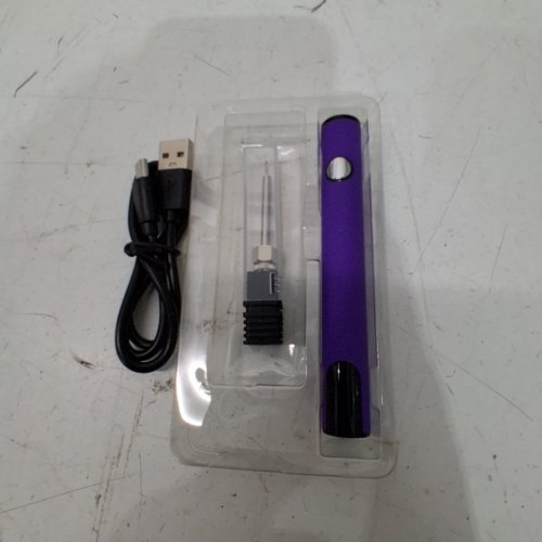 RECHARGEABLE CORDLESS MULTI-USE SOLDERING IRON - PURPLE image 2