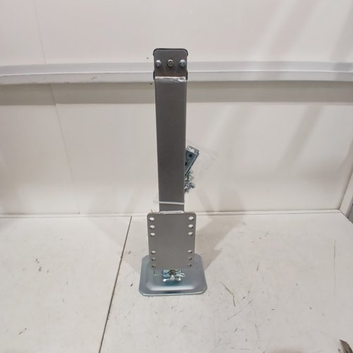 TOWKING SQUARE HEAVY DUTY TRAILER SIDE JACK WIND - 5000LB CAP - 15" JACK + 12" DROP LEG - 3" DROP LEG HOLE SPACING (MODEL: 701050-01) image 6