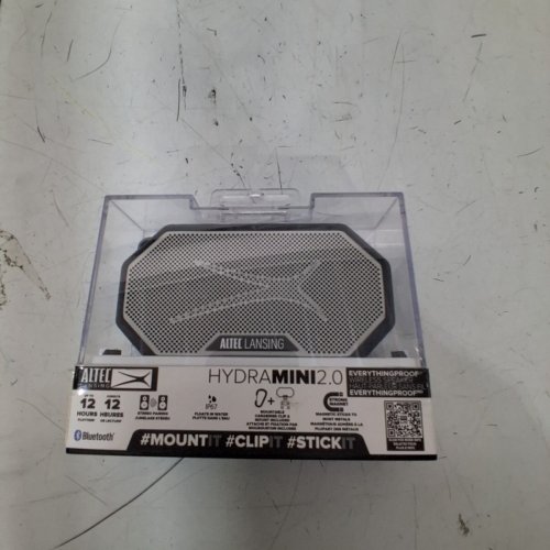 ALTEC LANSING HYDRAMINI 2.0 WIRELESS BLUETOOTH SPEAKER - BLACK / GRAY (MODEL: IMW1002-BLKGRY) image 2