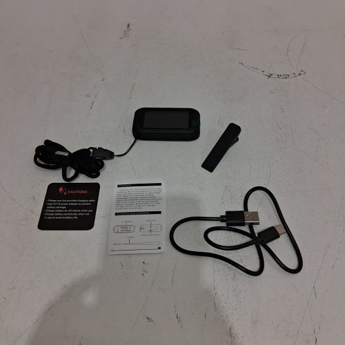3D PEDOMETER STEP COUNTER FOR WALKING AND RUNNING WITH WAIST CLIP - 1.48" X 2.79" - BLACK image 3