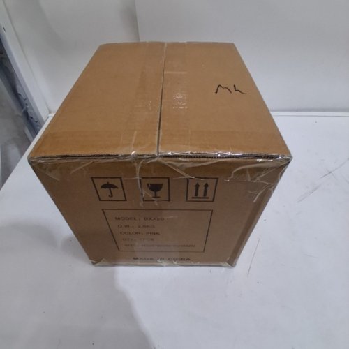 ELECTRONIC HOME SAFE - COMPACT DIGITAL LOCKING SAFE BOX WITH KEY OVERRIDE 0.25CU.FT - pink (MODEL: BXX20) image 3