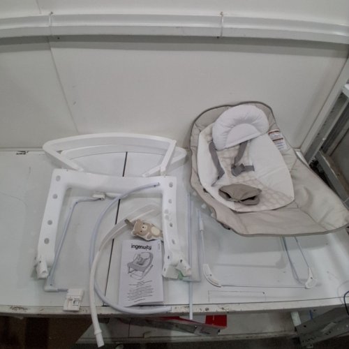 INGENUITY 3-IN-1 GROW WITH ME BOUNCER & ROCKER - 6-40 LBS - NEUTRAL (MODEL: 17499) image 2