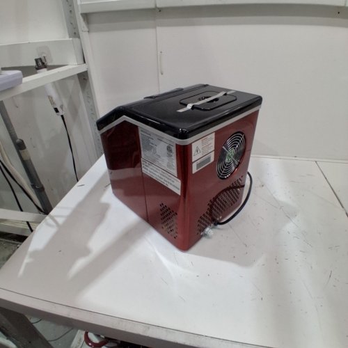 FRIGIDAIRE EXTRA LARGE CAPACITY CLEAR ICE MAKER LCD CONTROL 40LBS OF ICE IN 24HRS - 2.3QT WATER RESIVOIR - RED - (MODEL: EFIC452-SSRED image 6
