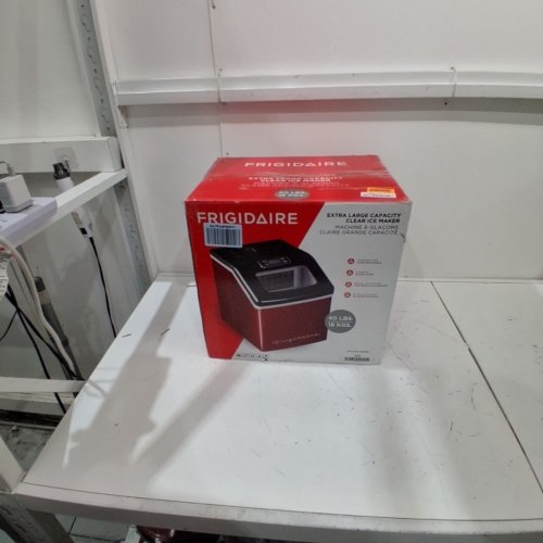 FRIGIDAIRE EXTRA LARGE CAPACITY CLEAR ICE MAKER LCD CONTROL 40LBS OF ICE IN 24HRS - 2.3QT WATER RESIVOIR - RED - (MODEL: EFIC452-SSRED image 7