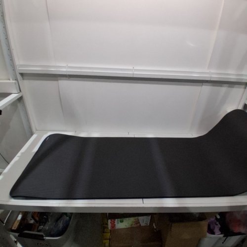 AMAZON BASICS YOGA/EXCERSISE MAT - 74'' X 24'' - BLACK image 2